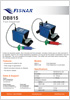 DB815-SB: lábbal működtetett adagoló szórólap